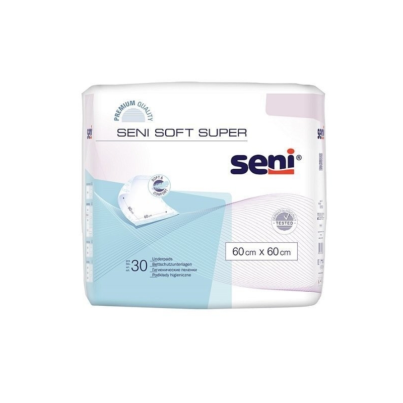 Podkłady higieniczne Seni Soft Super 60x60cm 30szt.