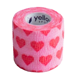 5cm x 4,5m SERCA Bandaż kohezyjny YellowBand