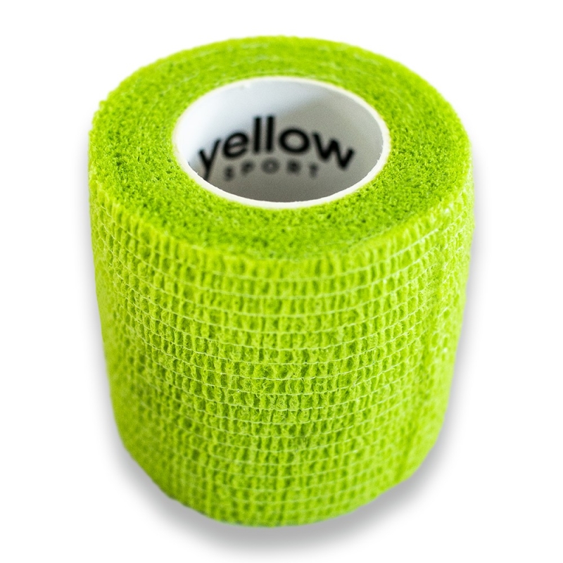 5cm x 4,5m SERCA Bandaż kohezyjny YellowBand