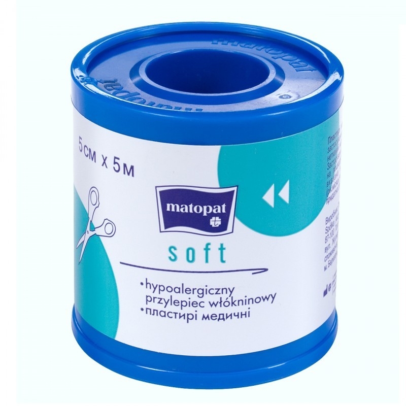 5cm x 5m przylepiec włókninowy Soft